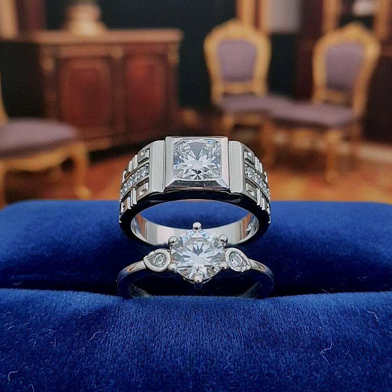 Elegant Matching Rings for Couples | Craft Soul Collection